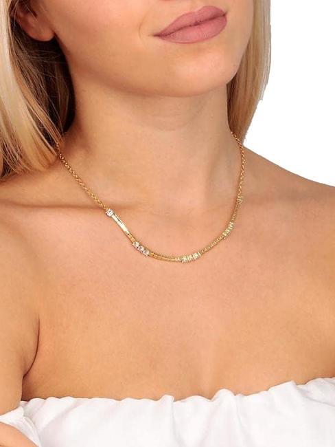 SCINTILLE Brass necklace gold - Necklaces