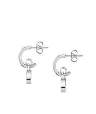 MORELLATO ABBRACCIO Heart charm earrings with zircons blanc - Earrings - 3
