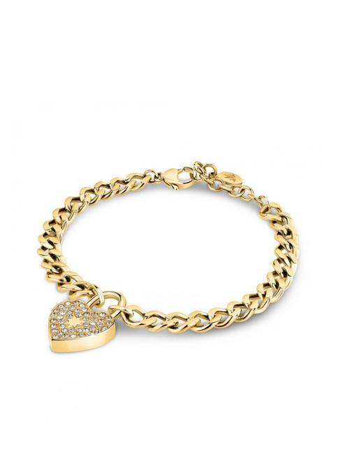 ABBRACCIO Heart charm bracelet gold - Bracelets