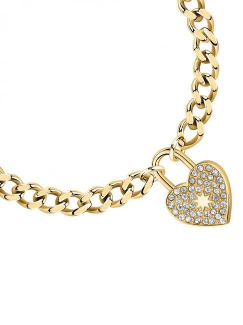 ABBRACCIO Heart charm bracelet gold - Bracelets