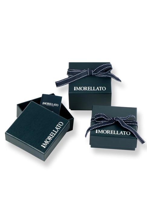 ABBRACCIO Heart earrings with zircons gold - Earrings