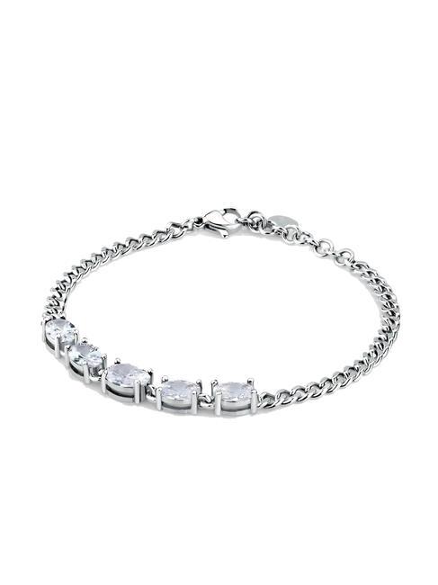 COLORI Chain bracelet with zircons blanc - Bracelets
