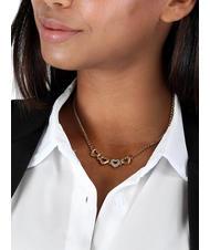 MORELLATO BAGLIORI 4 hearts choker necklace gold - Necklaces - 2