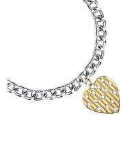 MORELLATO INCANTO Heart charm bracelet SILVER - Bracelets - 4