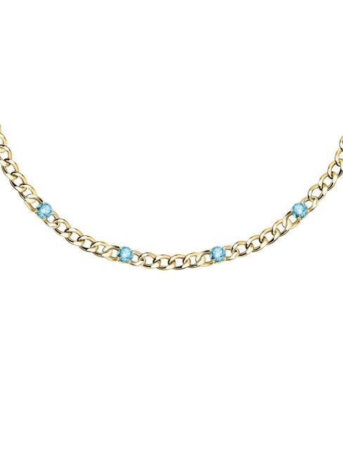 POETICA Chain necklace with zircons gold - Necklaces