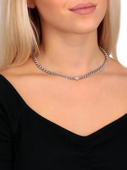 INCONTRI Heart choker necklace SILVER - Necklaces
