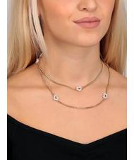 MORELLATO INCONTRI Double twist necklace with hearts - Necklaces