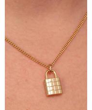 MORELLATO ABBRACCIO Necklace with padlock charm gold - Necklaces - 4