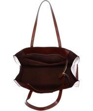 THE BRIDGE MIRRA  Shoulder bag, in leather BROWN - Women’s Bags - 4