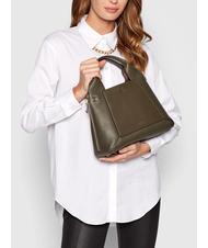 FURLA GILDA Roma and st eracle calfskin tote bag sage c+greige - Women&rsquo;s Bags - 6