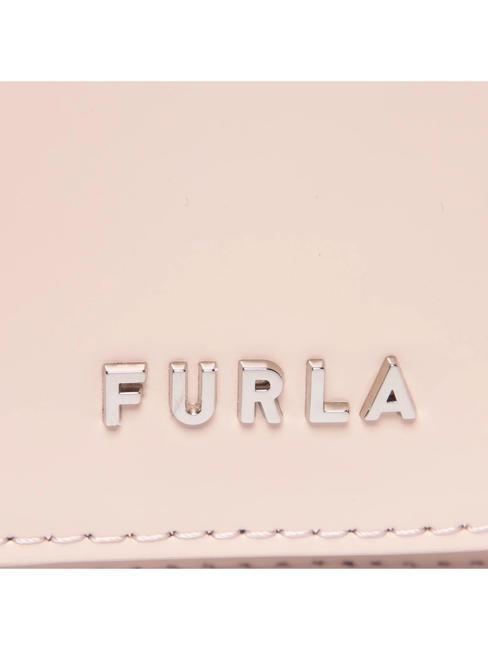 SPLENDIDA MIni bag in leather with shoulder strap bon bon+cappuccino+black - Women’s Bags