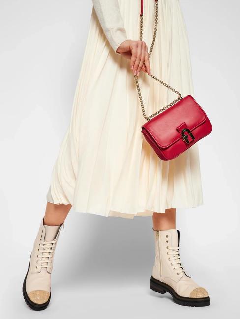 COSY Burnish nappa leather shoulder bag RUBY - Women’s Bags