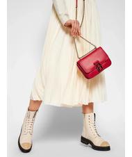 FURLA COSY Burnish nappa leather shoulder bag RUBY - Women’s Bags - 6