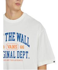VANS OFF THE WALL Short sleeve cotton t-shirt Marshmallow - T-shirt - 3