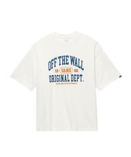 VANS OFF THE WALL Short sleeve cotton t-shirt Marshmallow - T-shirt - 4