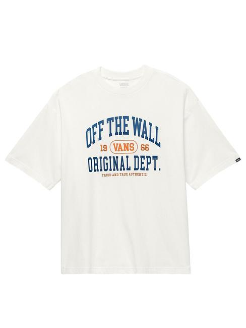 OFF THE WALL Short sleeve cotton t-shirt Marshmallow - T-shirt