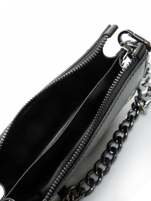 CROSTATA  Mini shoulder bag, in leather Black - Women&rsquo;s Bags