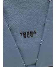 TOSCA BLU MIMOSA  Shoulder bag, in leather blue sky - Women’s Bags - 4