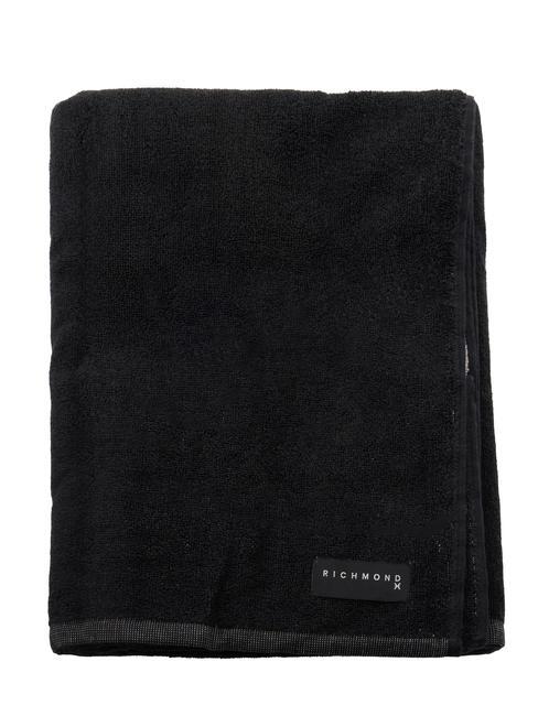DRAPER  Cotton beach towel black - Travel Accessories