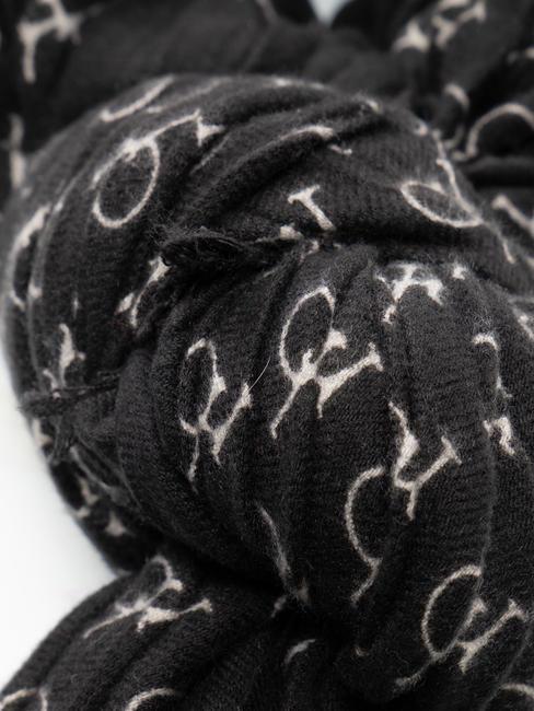 LOGO ALL OVER Scarf black - Scarves