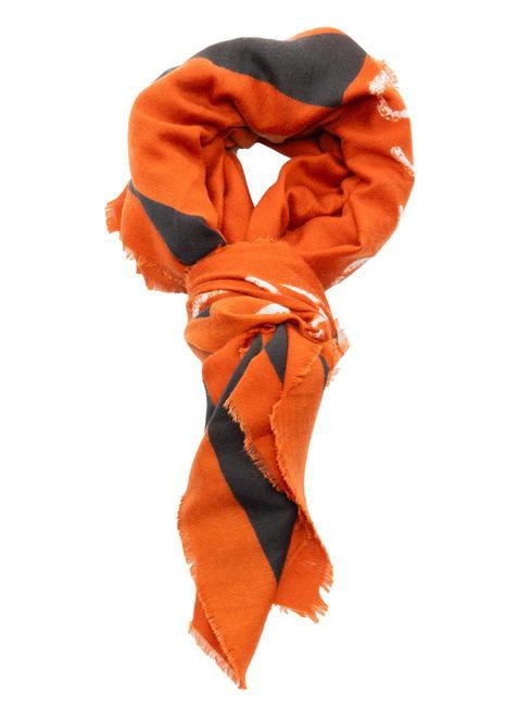 BICOLOR  Scarf Red-black - Scarves