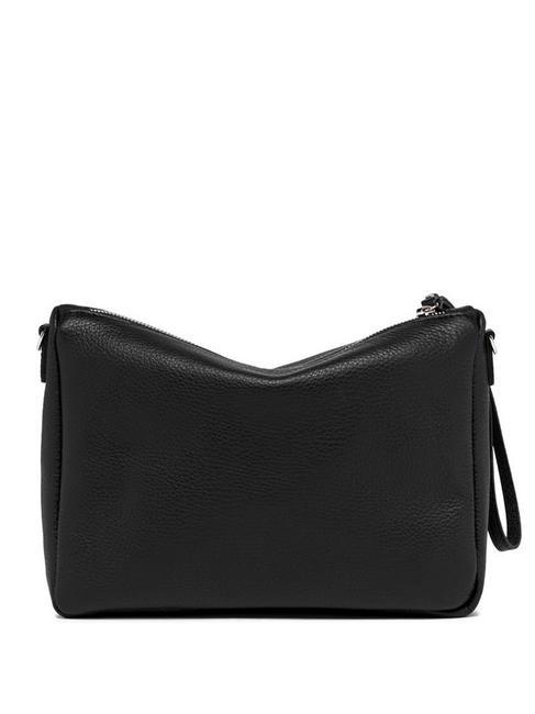NORA POUCH Leather bag with shoulder strap Black - Women’s Bags