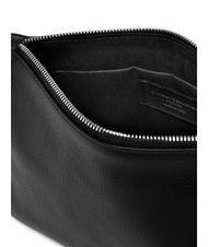 GIANNI CHIARINI NORA POUCH Leather bag with shoulder strap Black - Women’s Bags - 4