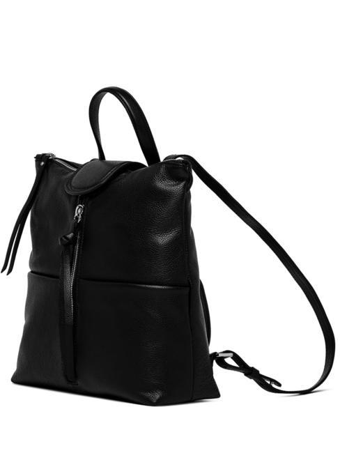 GIADA Women's leather backpack Black - Women&rsquo;s Bags