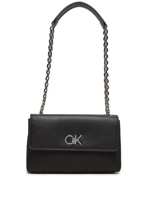 RE-LOCK  Shoulder/cross body bag allover logo - Women’s Bags