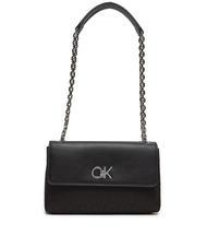 CALVIN KLEIN RE-LOCK  Shoulder/cross body bag allover logo - Women’s Bags - 3