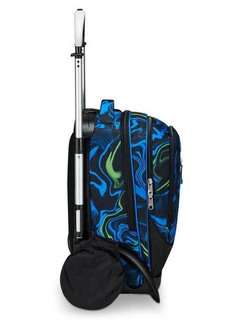 TYRE MULTI-SHADE 3 in 1 trolley backpack, detachable Black - Backpack trolleys