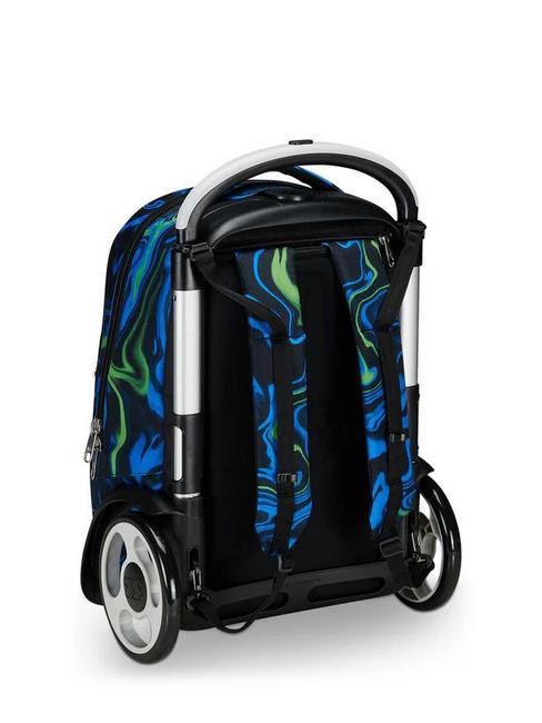 TYRE MULTI-SHADE 3 in 1 trolley backpack, detachable Black - Backpack trolleys