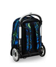 SEVEN TYRE MULTI-SHADE 3 in 1 trolley backpack, detachable Black - Backpack trolleys - 4