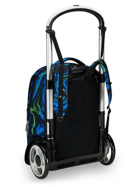 TYRE MULTI-SHADE 3 in 1 trolley backpack, detachable Black - Backpack trolleys