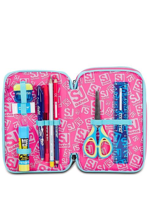PINKFUR GIRL Pencil case with complete school kit radiance blue - Cases and Accessories