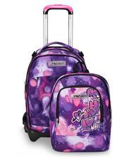 SEVEN DETACH BUBBLE STREET Detachable double backpack trolley - Backpack trolleys