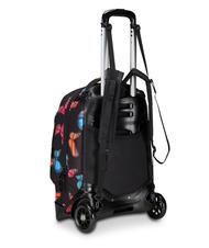 INVICTA NEW WAY NEW PLUG Fantasy Backpack with detachable trolley blurry butterfly - Backpack trolleys - 5