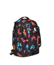 INVICTA NEW WAY NEW PLUG Fantasy Backpack with detachable trolley blurry butterfly - Backpack trolleys - 8