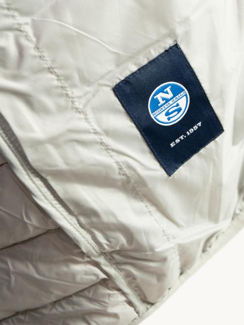 SKY HOODIE Jacket with hood gray violet - Men's down jackets