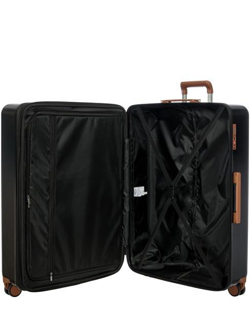 FERRARA Large, expandable trolley Black - Rigid Trolley Cases