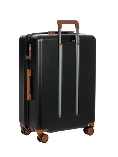 FERRARA Medium trolley, expandable Black - Rigid Trolley Cases