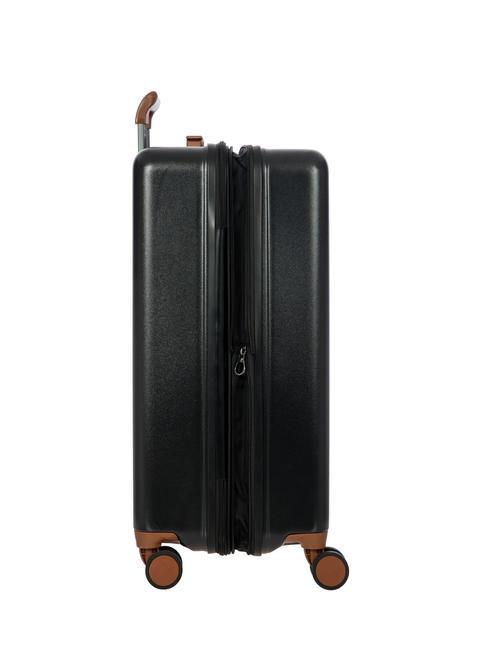 FERRARA Medium trolley, expandable Black - Rigid Trolley Cases