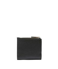 COCCINELLE METALLIC SOFT Mini leather wallet Black - Women’s Wallets - 3