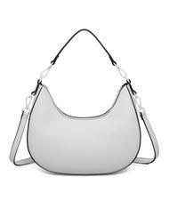 ROCCOBAROCCO NINA Crescent shoulder bag white - Women’s Bags - 3