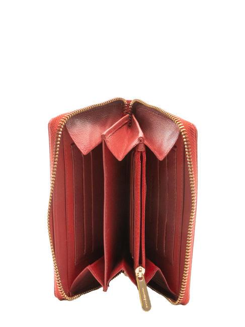 RB WALLET Zip around wallet red - Women&rsquo;s Wallets