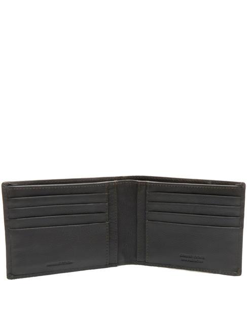 CALF Leather wallet dark-haired - Men’s Wallets