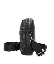 ROCCOBAROCCO MONOGRAM Embossed Purse black - Over-the-shoulder Bags for Men - 3