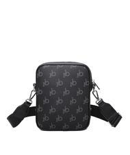 ROCCOBAROCCO MONOGRAM Embossed Purse black - Over-the-shoulder Bags for Men - 4