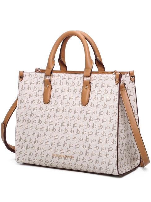 MONOGRAM Logo Hand bag, with shoulder strap white - Women&rsquo;s Bags