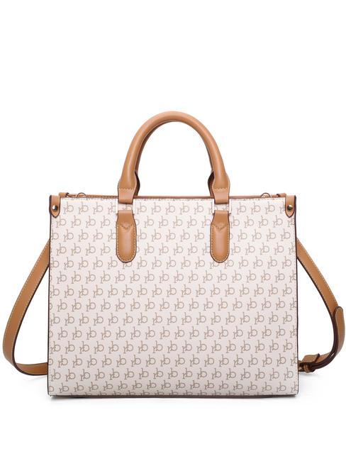 MONOGRAM Logo Hand bag, with shoulder strap white - Women&rsquo;s Bags